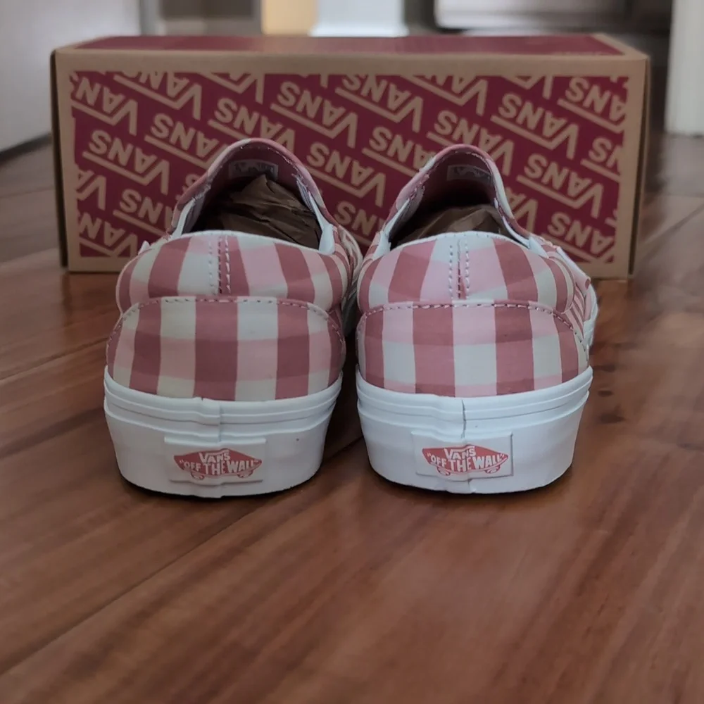 Vans Classic Slip on Rosette / True White Men's Size 7 1/2 Women's 9 Nwt - Picture 9 of 9